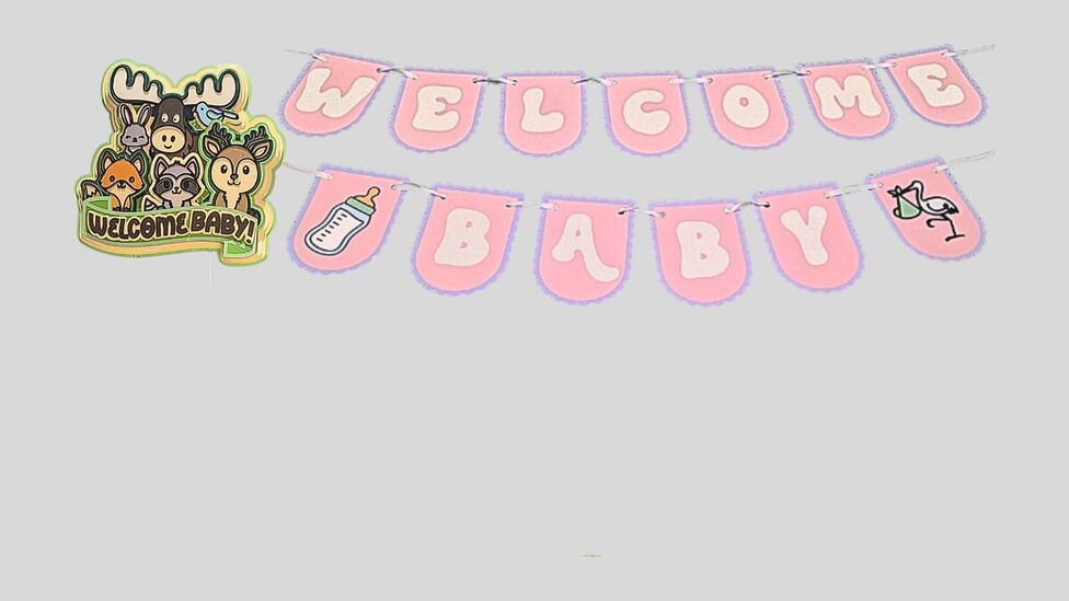 Baby Shower decor set