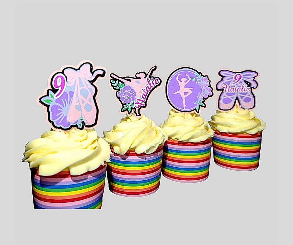 Ballet Cupcake Toppers