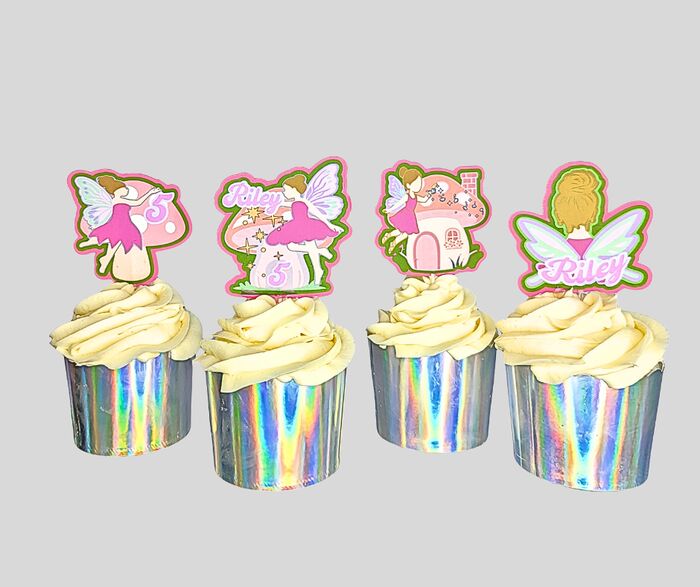Fairy Cupcake Toppers