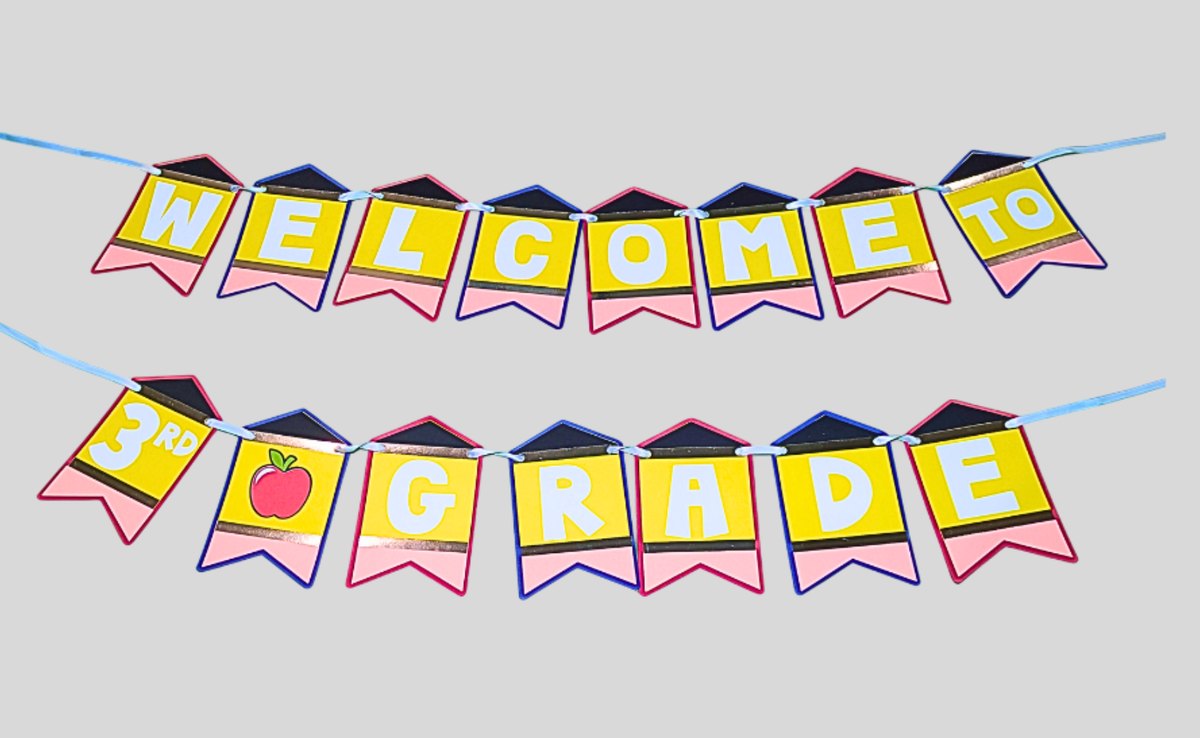 Back to School Welcome to School Banner
