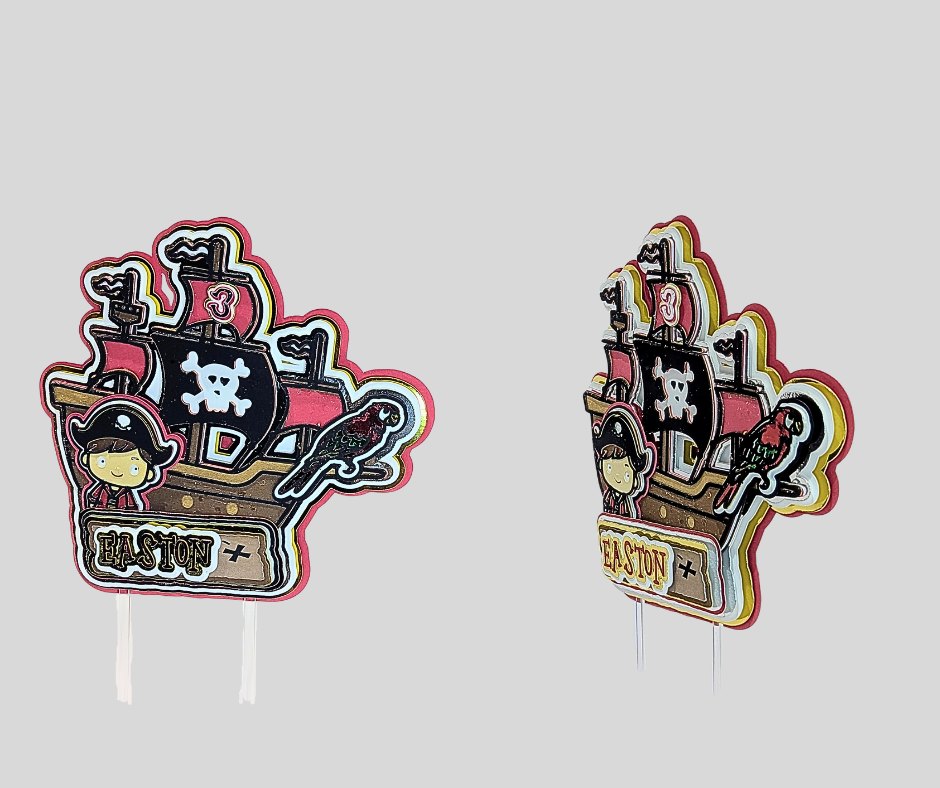 Pirate Cake Topper