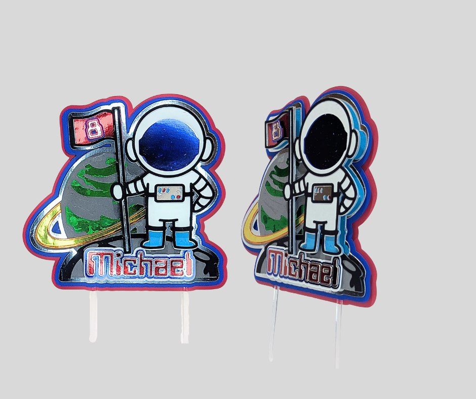 Space Cake Topper
