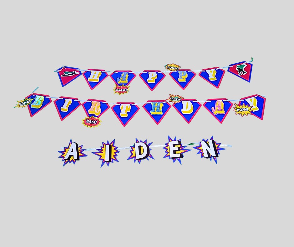 Superhero Banner